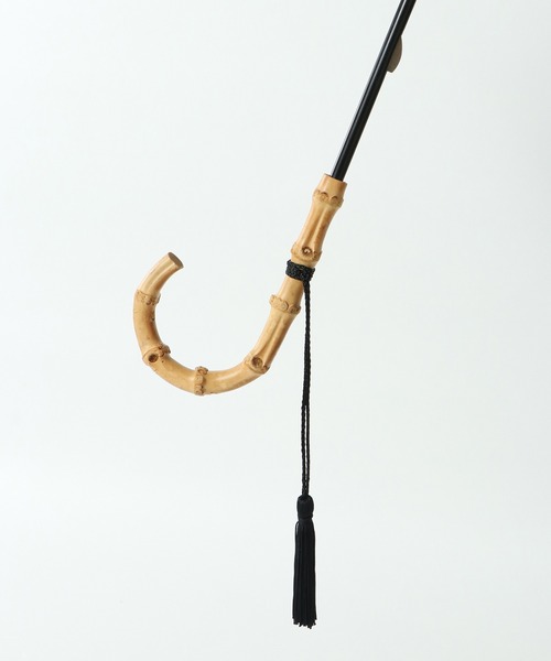 LBC(エルビーシー)の「日傘 長傘 無地xパイピング(長傘・レディース・パープル/オフホワイト/ブラック/ネイビー・FREE)」の10枚目の写真