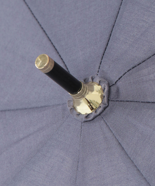 LBC(エルビーシー)の「日傘 長傘 無地xパイピング(長傘・レディース・パープル/オフホワイト/ブラック/ネイビー・FREE)」の17枚目の写真