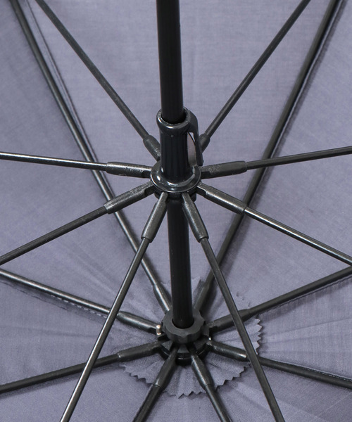 LBC(エルビーシー)の「日傘 長傘 無地xパイピング(長傘・レディース・パープル/オフホワイト/ブラック/ネイビー・FREE)」の18枚目の写真