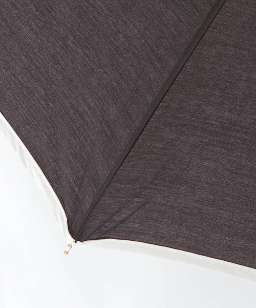 LBC(エルビーシー)の「日傘 長傘 無地xパイピング(長傘・レディース・パープル/オフホワイト/ブラック/ネイビー・FREE)」の21枚目の写真