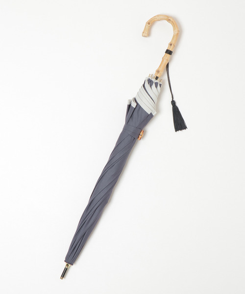 LBC(エルビーシー)の「日傘 長傘 無地xパイピング(長傘・レディース・パープル/オフホワイト/ブラック/ネイビー・FREE)」の22枚目の写真