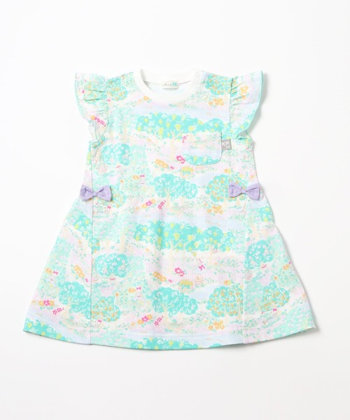 セール 天竺mimiちゃん果樹園プリントワンピース 80 90cm ワンピース Kp ケーピー のファッション通販 Zozotown