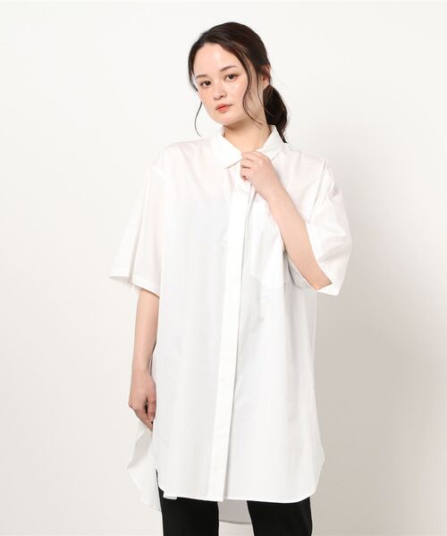 新品タグ付きMIDIUMISOLIDミディウミソリッドハーフスリーブビッグシャツ 楽天市場】【SALE 20%OFF】[2-13216552]MIDIUMISOLID(ミディウミ