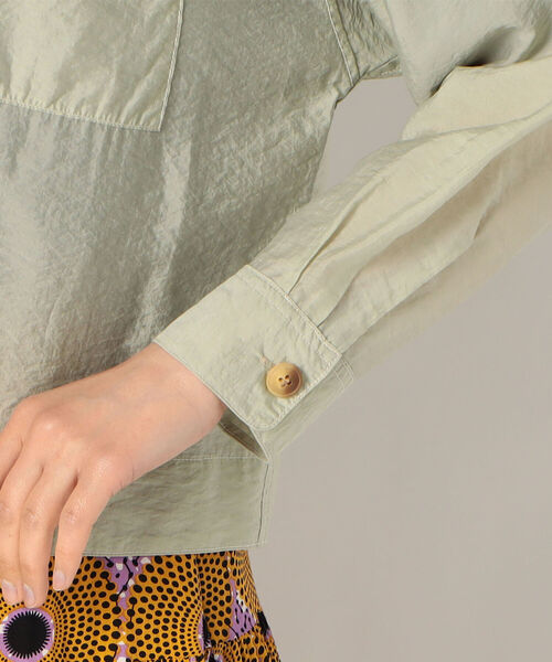 fredy repit（フレディレピ）の「シアーシャツブルゾン（ブルゾン・レディース・オフホワイト/オレンジ/ライトグリーン・38）」の20枚目の写真