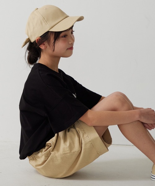 OMNES Another Edition（オムネス アナザーエディション）の「キッズ製品染めコットンイージーパンツ（その他パンツ・キッズ・モカ/カーキ/ミント/ブラック/ベージュ・120/100/130/110/140）」の13枚目の写真