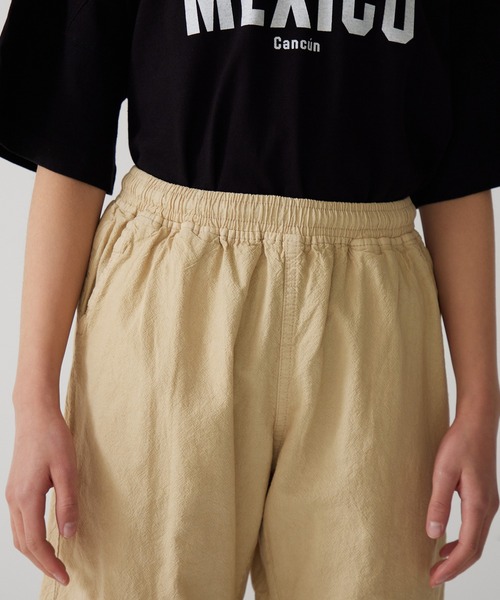 OMNES Another Edition（オムネス アナザーエディション）の「キッズ製品染めコットンイージーパンツ（その他パンツ・キッズ・モカ/カーキ/ミント/ブラック/ベージュ・120/100/130/110/140）」の18枚目の写真