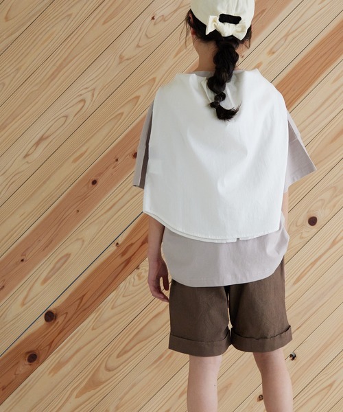 OMNES Another Edition（オムネス アナザーエディション）の「キッズ製品染めコットンイージーパンツ（その他パンツ・キッズ・モカ/カーキ/ミント/ブラック/ベージュ・120/100/130/110/140）」の11枚目の写真