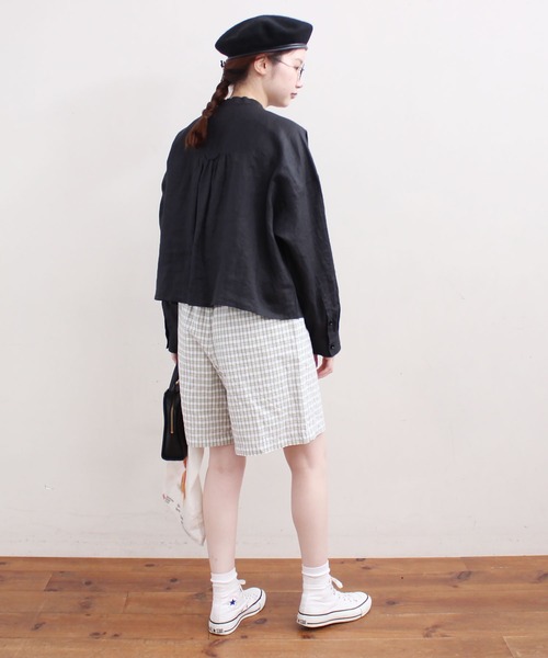fig London（フィグロンドン）の「BOYANG LINEN BL（シャツ