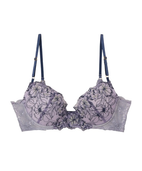 ravime（ラヴィミー）の「リュミエール デュベタッチ ブラ(Ｆカップ)（ブラジャー・レディース・ダークブラウン/ネイビー/ピンク・F65/F70/F75）」の17枚目の写真