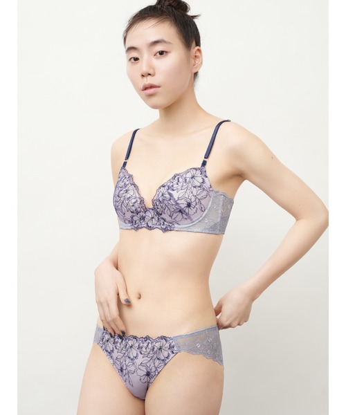 ravime（ラヴィミー）の「リュミエール デュベタッチ ブラ(Ｆカップ)（ブラジャー・レディース・ダークブラウン/ネイビー/ピンク・F65/F70/F75）」の13枚目の写真