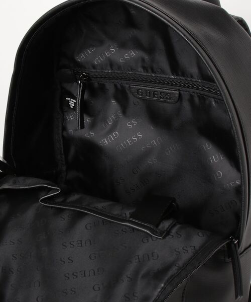 Guess（ゲス）の「GUESS/ゲス フェイクレザーロゴプリント