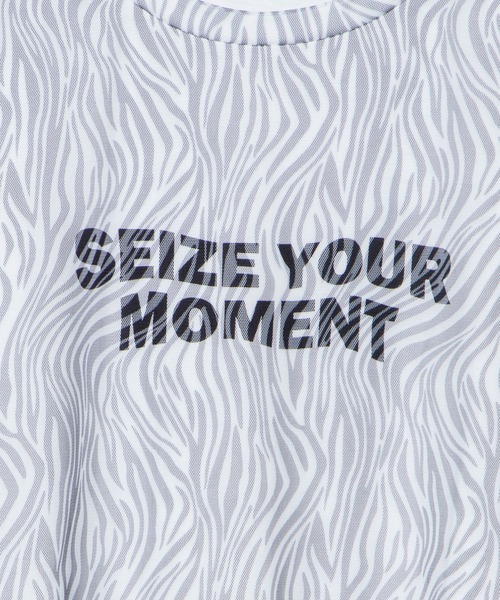 WEGO（ウィゴー）の「WEGO/チュールドッキングロゴT（Tシャツ/カットソー・レディース・グリーン/ブラック/その他1/アニマル・FREE）」の13枚目の写真