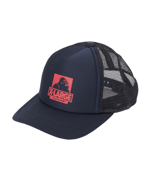 XLARGE KIDS（エクストララージキッズ）の「OG MESH CAP（キャップ・キッズ・ブラック/レッド/ネイビー・ONE SIZE）」の2枚目の写真