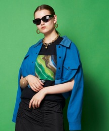 MAISON SPECIAL | シアーショートジャケット【MAISON SPECIAL/メゾンスペシャル】(ブルゾン)