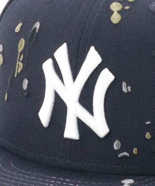 NEW ERA（ニューエラ）の「ニューエラ キャップ ニューヨークヤンキース スプラッシュ（キャップ・メンズ・ブラック/ネイビー・M/L）」の12枚目の写真