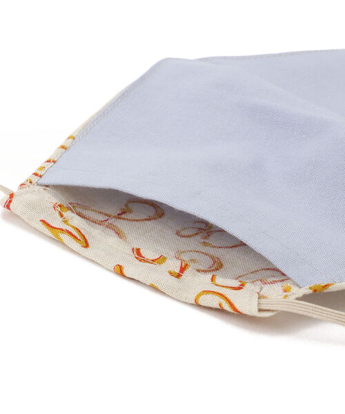 BOHEMIANS(ボヘミアンズ)の「BOHEMIANS/ボヘミアンズ BOHEMIANS SNAKES マスク(マスク・メンズ・イエロー/ブルー・FREE)」の6枚目の写真