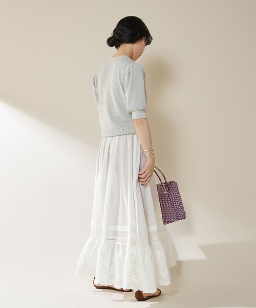 SHENERY（シーナリー）の「ヴィンテージライクレーススカート