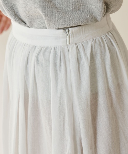 SHENERY（シーナリー）の「ヴィンテージライクレーススカート（スカート・レディース・ホワイト/ブラック・FREE）」の7枚目の写真