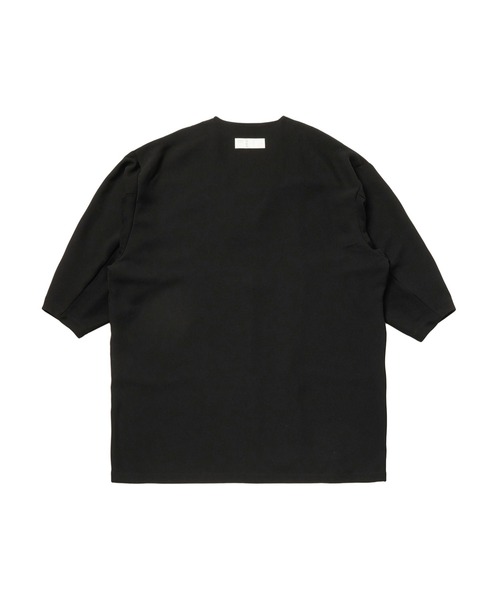 N.HOOLYWOOD(N.ハリウッド)の「COLLARLESS COAT(ノーカラーコート・メンズ・カーキ/ブラック/チャコール・40/38/36)」の6枚目の写真