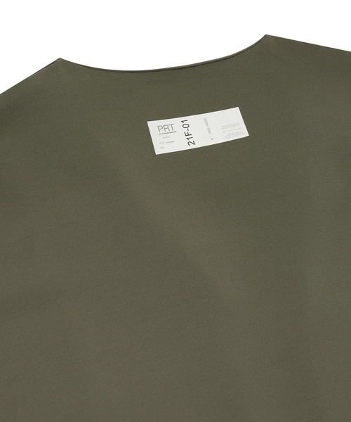 N.HOOLYWOOD(N.ハリウッド)の「COLLARLESS COAT(ノーカラーコート・メンズ・カーキ/ブラック/チャコール・40/38/36)」の15枚目の写真