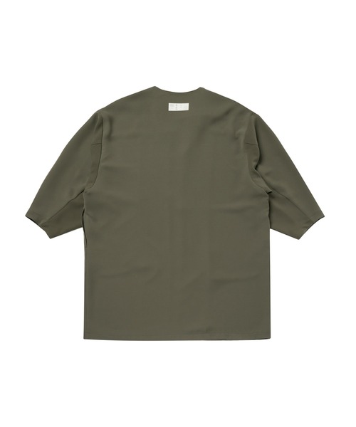 N.HOOLYWOOD(N.ハリウッド)の「COLLARLESS COAT(ノーカラーコート・メンズ・カーキ/ブラック/チャコール・40/38/36)」の14枚目の写真
