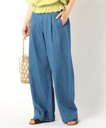 fredy repit | デニムセミワイドパンツ(デニムパンツ)