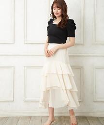 イレヘム／ティアードスカート