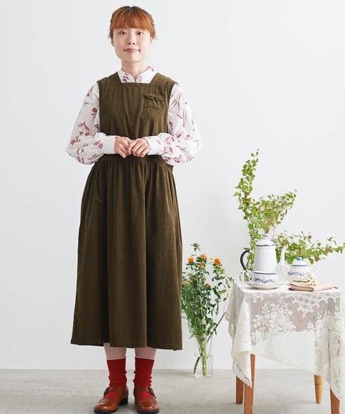 Cdc ミジンコール Bookポケットワンピース ワンピース Chambre De Charme シャンブルドゥシャーム のファッション通販 Zozotown