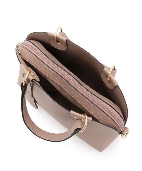 VIS（ビス）の「【新色追加】【2WAY】５ポケットボストンバッグ（ボストンバッグ・レディース・ライトグレー/ブラック/ベージュ系その他/ベージュ系その他2/レッド/オフホワイト・FREE）」の16枚目の写真