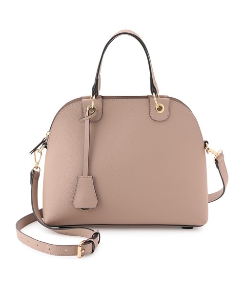 VIS（ビス）の「【新色追加】【2WAY】５ポケットボストンバッグ（ボストンバッグ・レディース・ライトグレー/ブラック/ベージュ系その他/ベージュ系その他2/レッド/オフホワイト・FREE）」の22枚目の写真