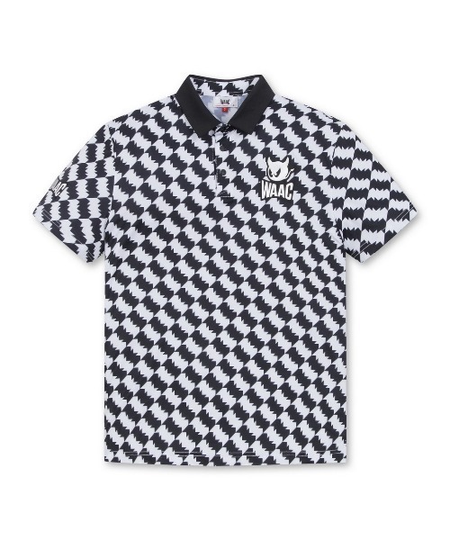 WAAC(ワック)の「《WAAC》MENS MONSTER プレイヤーズポロシャツ(ポロシャツ・メンズ・イエロー系その他/パープル/ブラック・1/3/2/4)」の1枚目の写真