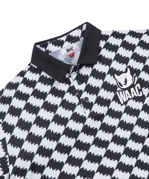 WAAC(ワック)の「《WAAC》MENS MONSTER プレイヤーズポロシャツ(ポロシャツ・メンズ・イエロー系その他/パープル/ブラック・1/3/2/4)」の9枚目の写真