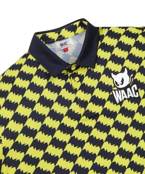 WAAC(ワック)の「《WAAC》MENS MONSTER プレイヤーズポロシャツ(ポロシャツ・メンズ・イエロー系その他/パープル/ブラック・1/3/2/4)」の13枚目の写真