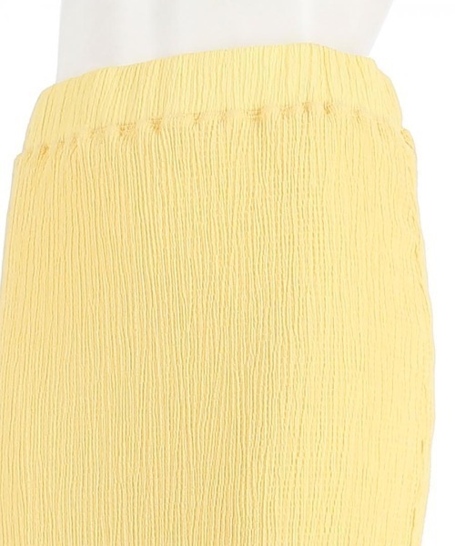 k3&co.（ケイスリーアンドコー）の「SHIRRING SKIRT K3別注（スカート・レディース・イエロー・XS）」の7枚目の写真