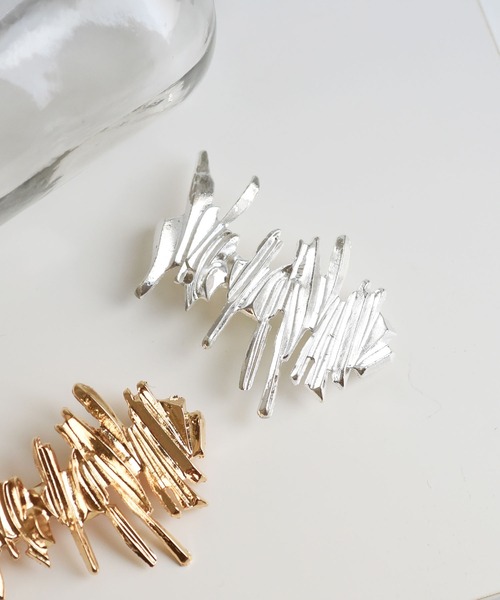 ma chere Cosette?(マシェールコゼット)の「デザインメタルバレッタ(バレッタ/ヘアクリップ・レディース・ゴールド/シルバー・FREE)」の8枚目の写真
