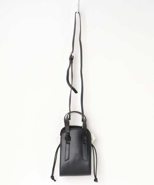 WEGO(ウィゴー)の「WEGO/ハンドル巾着ショルダー(ショルダーバッグ・レディース・ベージュ/オフホワイト/ブラック・FREE)」の15枚目の写真