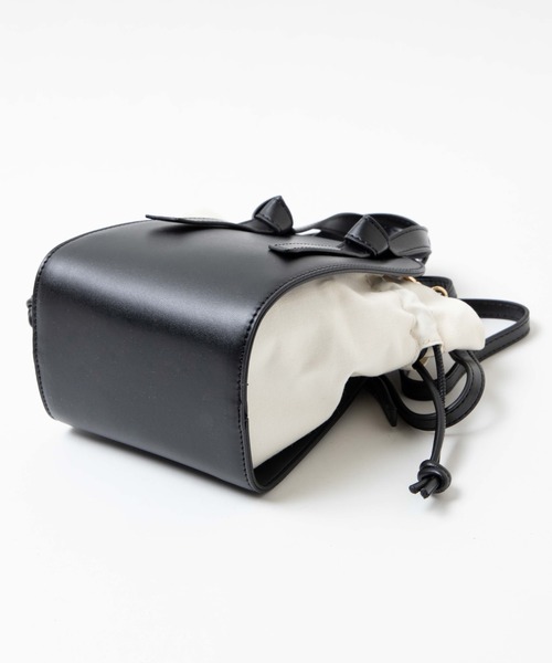 WEGO(ウィゴー)の「WEGO/ハンドル巾着ショルダー(ショルダーバッグ・レディース・ベージュ/オフホワイト/ブラック・FREE)」の14枚目の写真