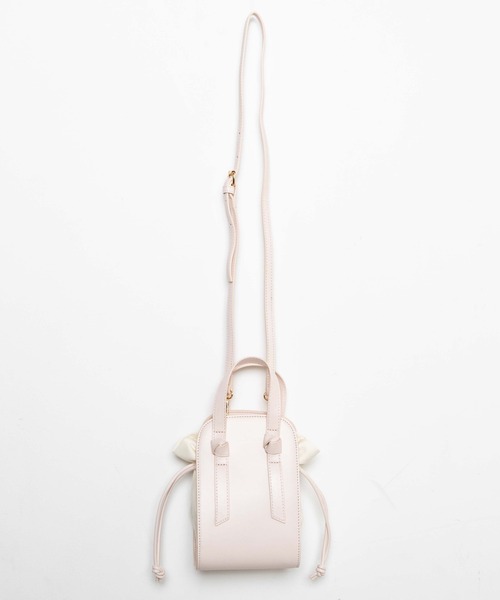 WEGO(ウィゴー)の「WEGO/ハンドル巾着ショルダー(ショルダーバッグ・レディース・ベージュ/オフホワイト/ブラック・FREE)」の16枚目の写真