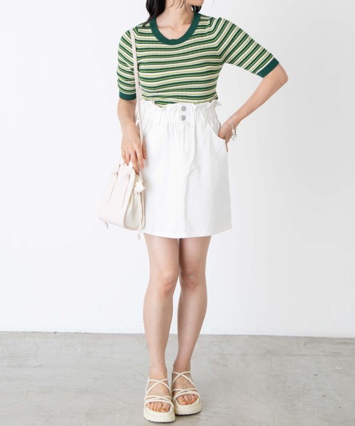 WEGO(ウィゴー)の「WEGO/ハンドル巾着ショルダー(ショルダーバッグ・レディース・ベージュ/オフホワイト/ブラック・FREE)」の19枚目の写真