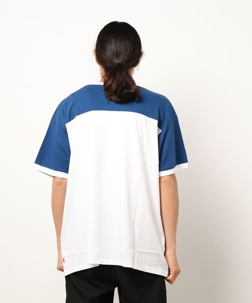 Levi's(リーバイス)の「【Levi's】グラフィック切り替えT(Tシャツ/カットソー・メンズ・ホワイト・M/L/S)」の2枚目の写真