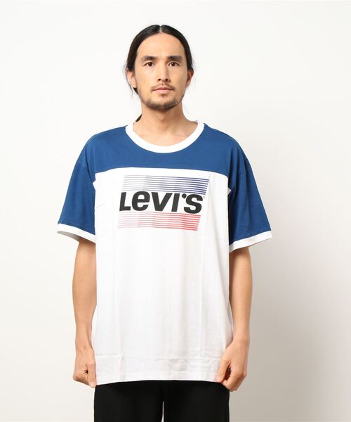 Levi's(リーバイス)の「【Levi's】グラフィック切り替えT(Tシャツ/カットソー・メンズ・ホワイト・M/L/S)」の5枚目の写真