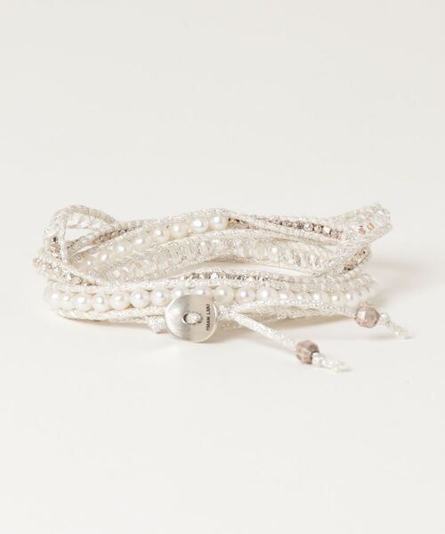 CHAN LUU（チャンルー）の「CHAN LUU BRACELET (チャンルー ブレスレット)(ホワイト)(Women's)(BS-5175CLJ)（ブレスレット・レディース・ホワイト・FREE）」の2枚目の写真