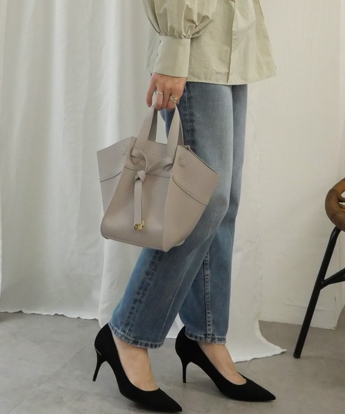 CURI BISCUI（キュリ　ビスキュイ）の「【CURIBISCUI】ベルトモチーフ ２WAYバッグ（ハンドバッグ・レディース・ブラック/グレー/モカ/ライトベージュ・FREE）」の15枚目の写真