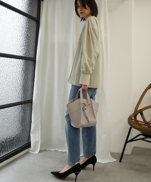 CURI BISCUI（キュリ　ビスキュイ）の「【CURIBISCUI】ベルトモチーフ ２WAYバッグ（ハンドバッグ・レディース・ブラック/グレー/モカ/ライトベージュ・FREE）」の17枚目の写真