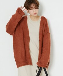 FREAK'S STORE | ▽【WEB限定】深Vネックシャギー2WAYカーディガン(カーディガン/ボレロ)