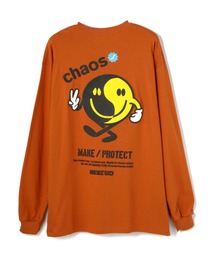 KaneZ | KaneZ/ケインズ/グラフィックプリントロンT/MR.YING YANG L/S Tee(Tシャツ/カットソー)