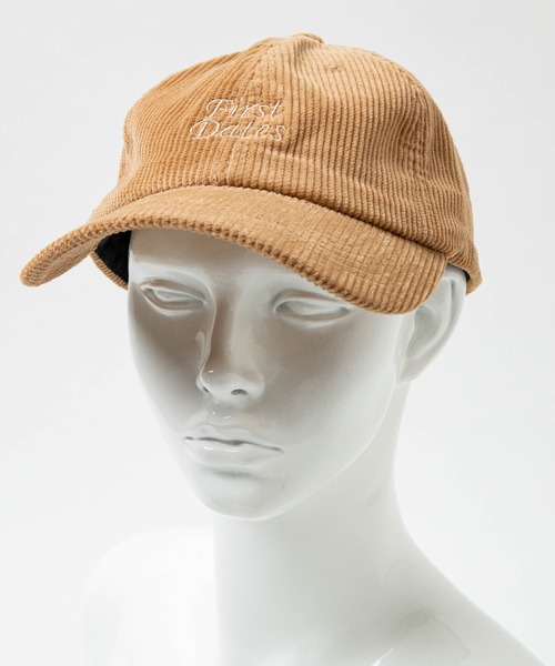 WEGO(ウィゴー)の「WEGO/コーデュロイ刺繍キャップ(キャップ・レディース・オフホワイト/ベージュ/ダークオレンジ/パープル系その他/ブラック・FREE)」の9枚目の写真