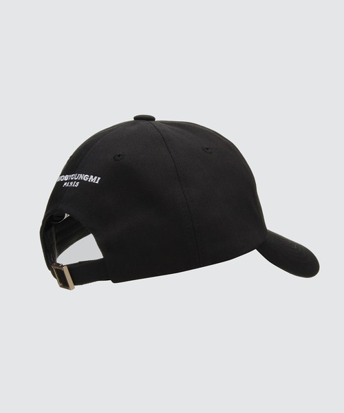 WOOYOUNGMI（ウーヨンミ）の「MENS HAT（キャップ・メンズ・ブラック・ONESIZE）」の2枚目の写真
