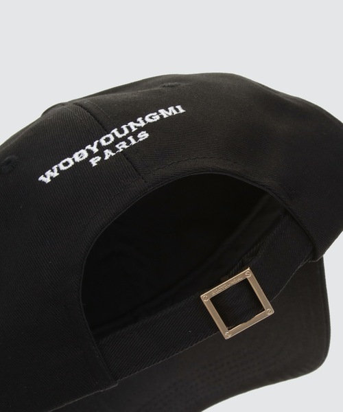 WOOYOUNGMI（ウーヨンミ）の「MENS HAT（キャップ・メンズ・ブラック・ONESIZE）」の3枚目の写真