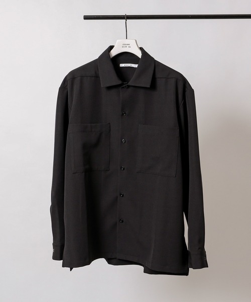 COLONY 2139（コロニートゥーワンスリーナイン）の「ストレッチイージーケアミリタリー長袖シャツ※セットアップ対応（シャツ/ブラウス・メンズ・ネイビー/チャコールグレー/ブラック・X-LARGE/MEDIUM/LARGE）」の22枚目の写真